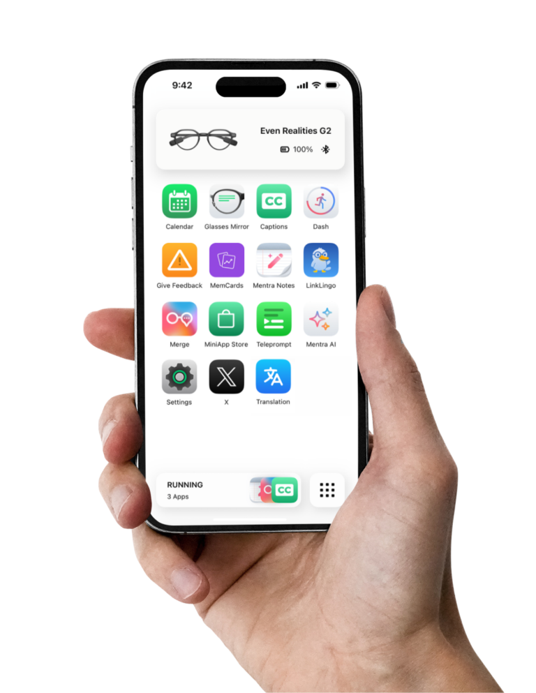 Cập nhật lộ trình Mentra: Chuyển miniapp sang chạy trên điện thoại